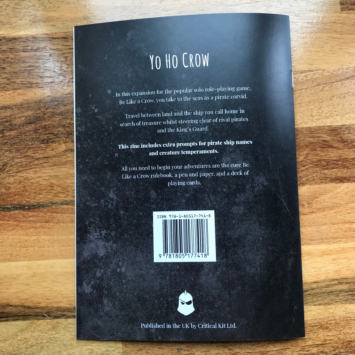 Tales from The Crow's Nest for Be Like a Crow (Zine)